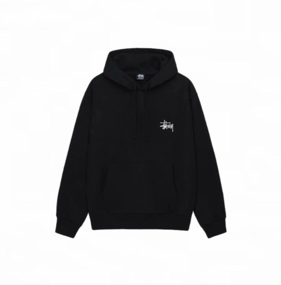 "STUSSY" BASIC HOODIE