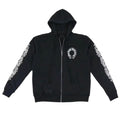 "CHROME" ZIP HOODIE