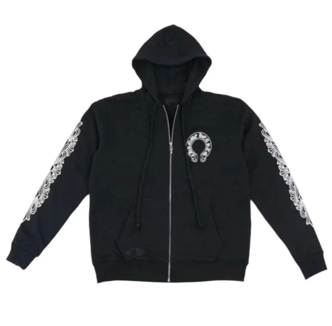 "CHROME" ZIP HOODIE