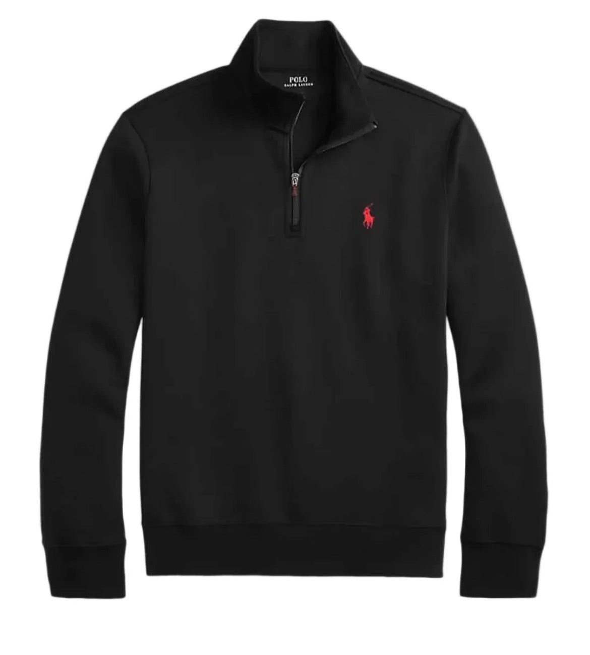 "RL" HALF-ZIP SWEATER