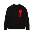 "HEART" - SWEATER BLACK (BEST QUALITY BATCH)