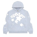 "SP5DER" HOODIE LIGHT GREY