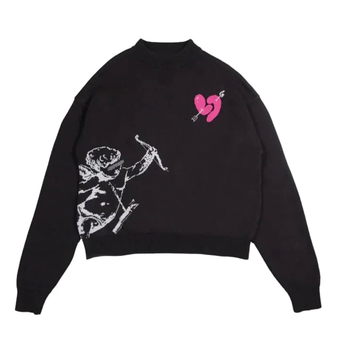 "ARROW" HEART SWEATER